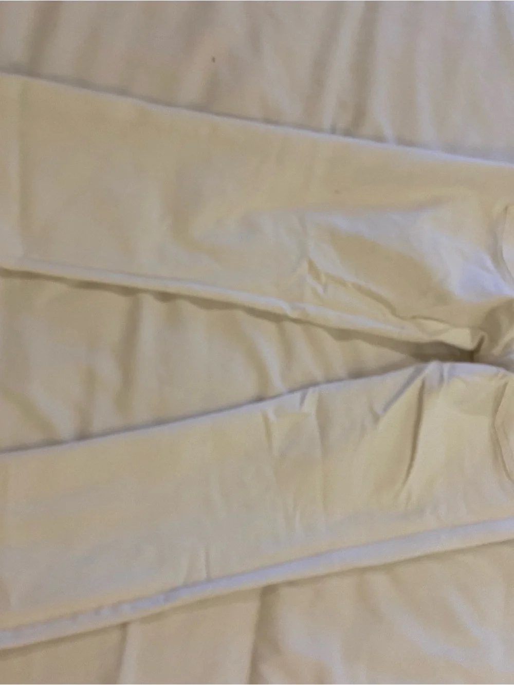 J. Crew Cropped Matchstick Jeans in White